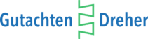 Logo von Gutachten Dreher, Sachverständiger am Bau, mit dem Slogan: schwäbisch korrekt